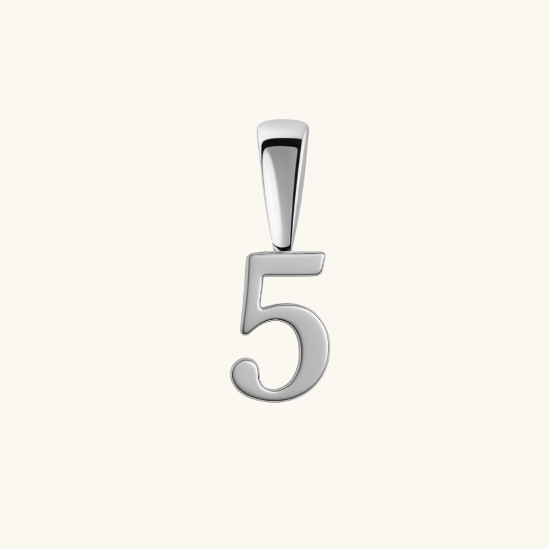 Charms NUMBERS (Plata)