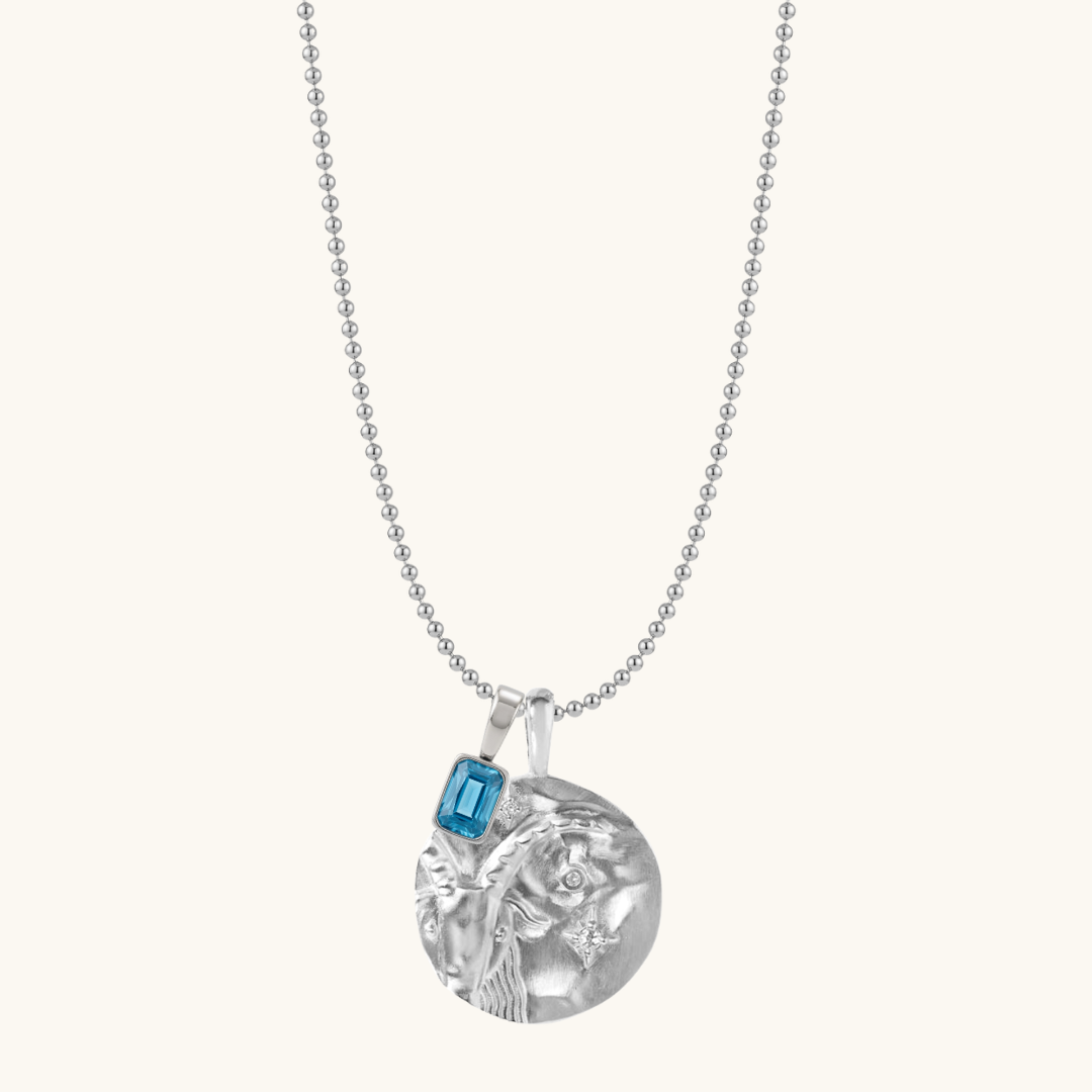 Collar Símbolo Nai (Piedra+ Zodiaco)
