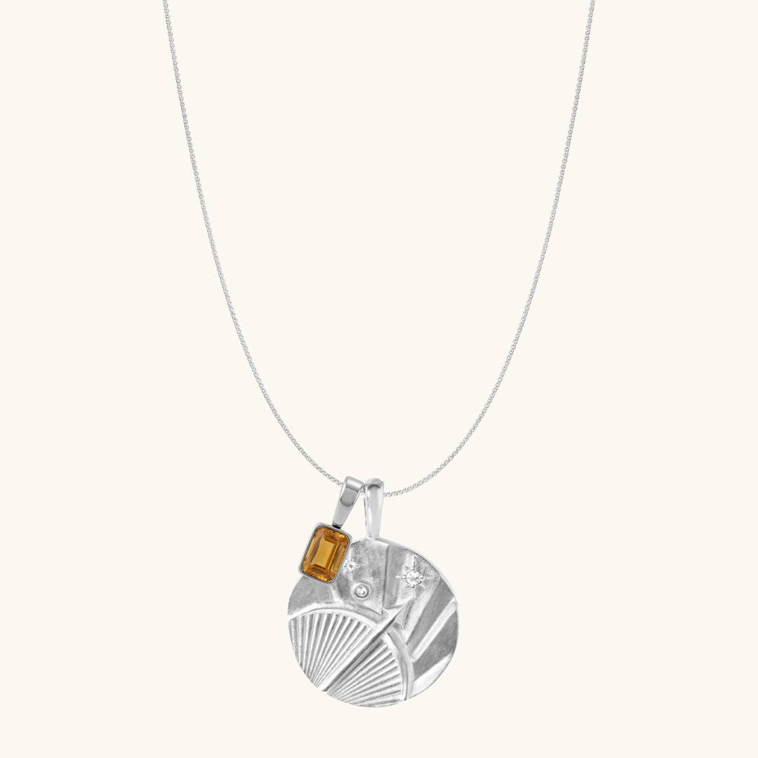 Collar Símbolo Llum (Piedra+ Zodiaco)