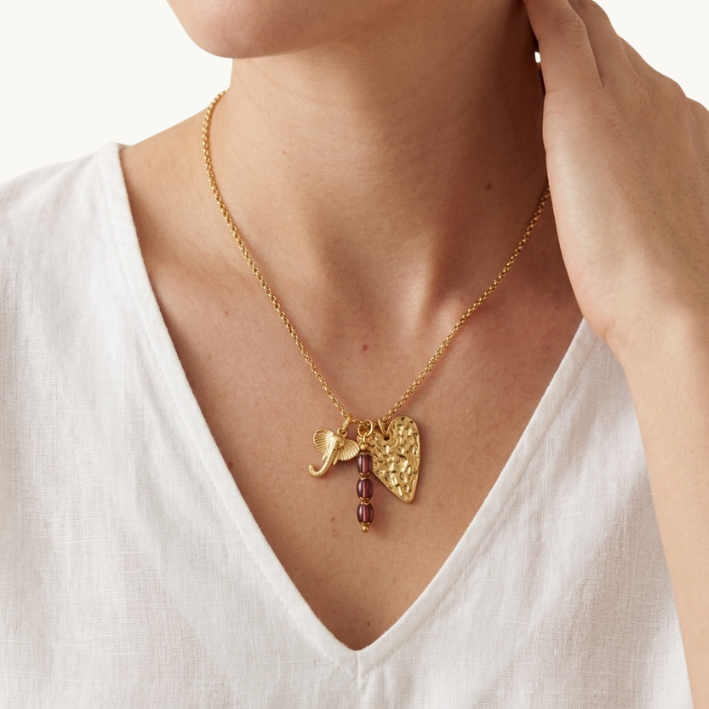 Charm Corazón Martelé