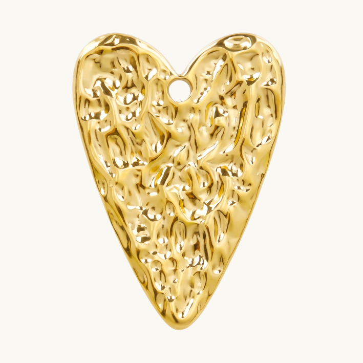 Charm Corazón Martelé