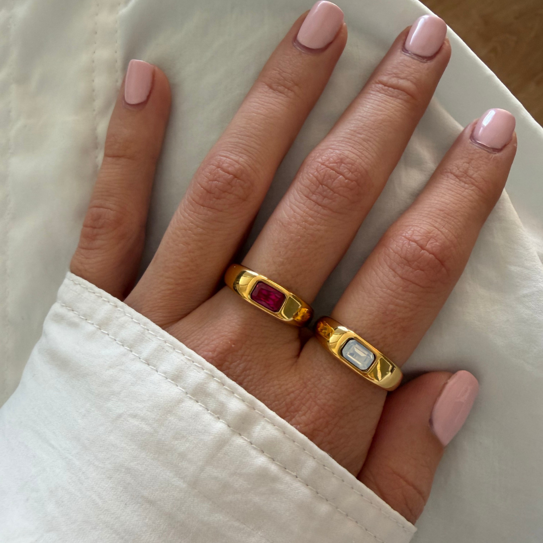 Anillo Piedras de Nacimiento