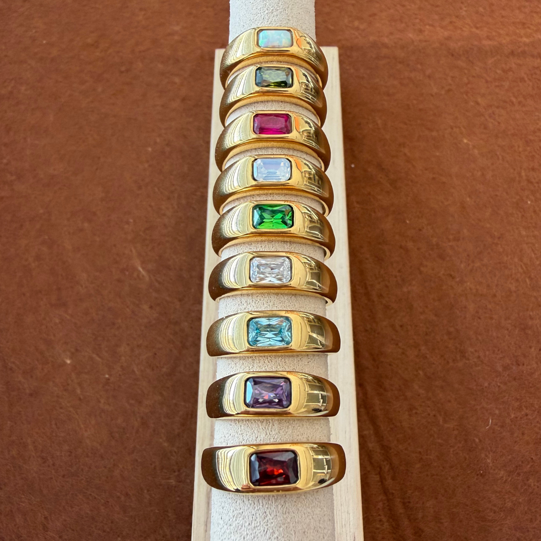 Anillo Piedras de Nacimiento
