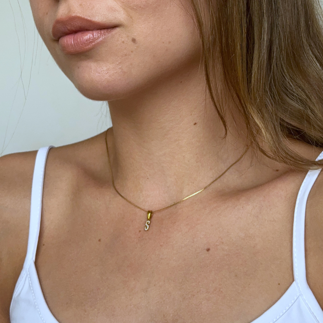 Pendentes de Letras (Dourado)